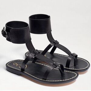 Sam Edelman Gladiator Sandal BLK SZE 8
